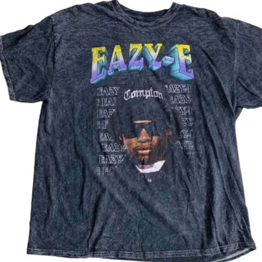 RUTHLESS Eazy-E Black acid wash T shirt men’s size extra large - Picture 5 of 5
